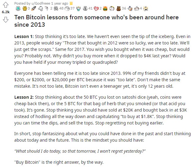 ten bitcoin lessons from someone whos been around here since 2013